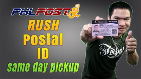 rush postal id|what is postal id.